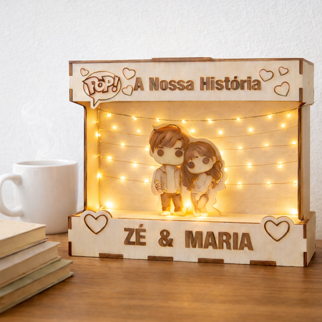 Caixa Madeira Personalizada Império Digital