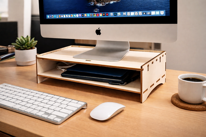 Desk Monitor Organizer Stand - DIGITAL DOWNLOAD