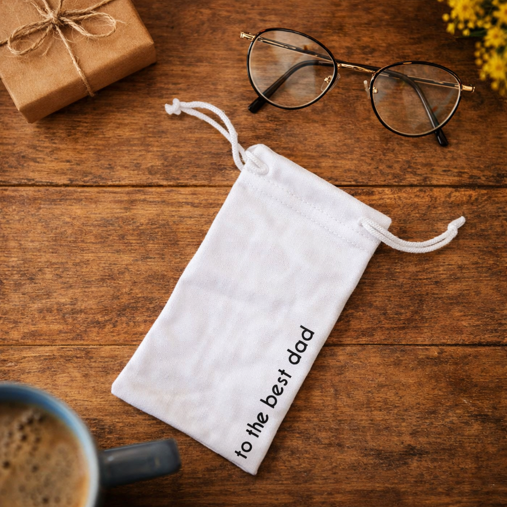 Kit de limpeza de lentes personalizado e divertido para o Dia do Pai, com pano protetor para óculos ou ecrã de telemóvel. Presente ideal para o Dia do Pai, presente para o pai, presente para o melhor pai