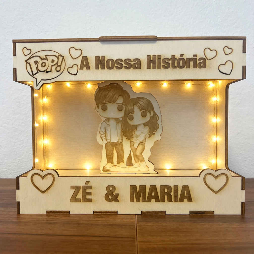 Caixa Madeira Personalizada Império Digital