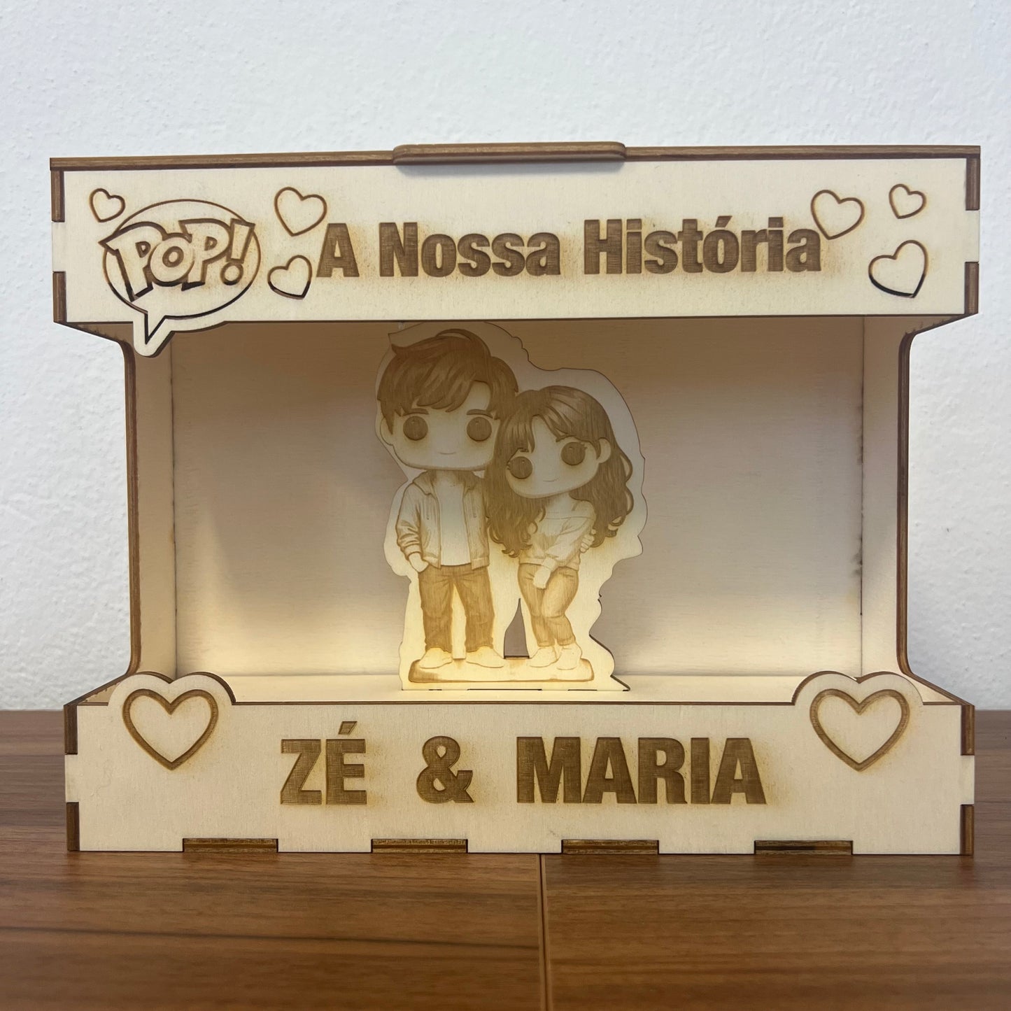 Caixa Madeira Personalizada Império Digital