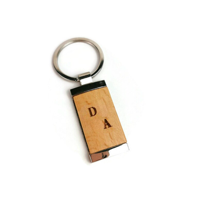 Personalised wooden key holder