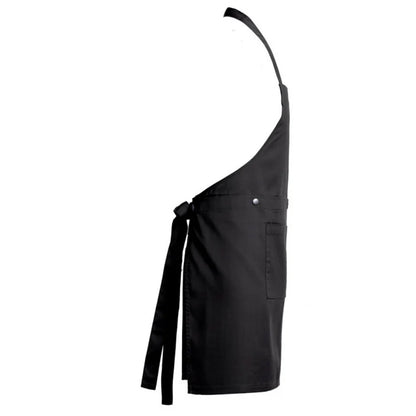 Personalised black apron with flowers, apron with 2 pockets, personalised serving apron, adjustable apron, Mother’s Day gift, unisex apron, for her