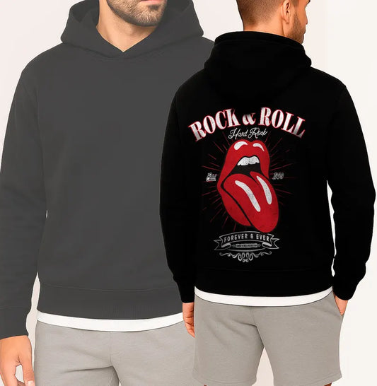 Rebel Rock Oversize Sweater, Oversized Hoodie, Music Hood Gift