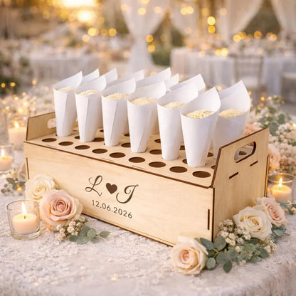 Wedding rice cone holder - DIGITAL DOWNLOAD